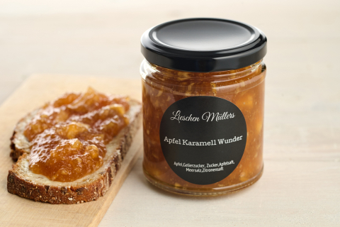 Apfel-Karamell Fruchtaufstrich