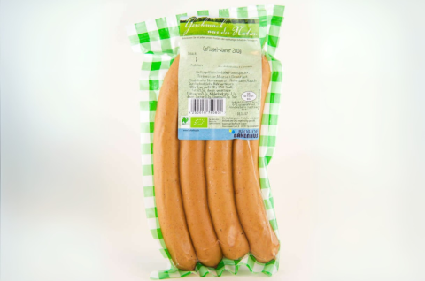 Bio Geflügel Wiener 4 Stück ca. 200 g