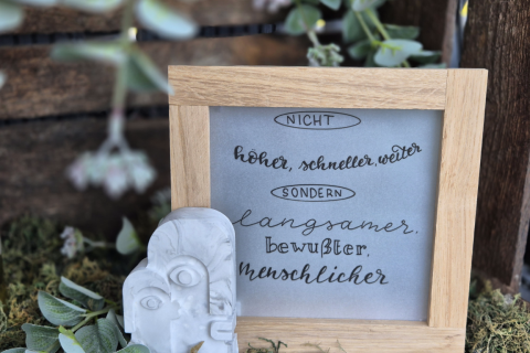 Beleuchteter Dekorahmen