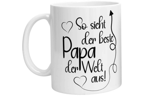 Tasse - So sieht der beste Papa der Welt aus