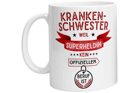 Tasse - Superheldin Krankenschwester