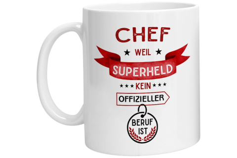Tasse - Superheld Chef