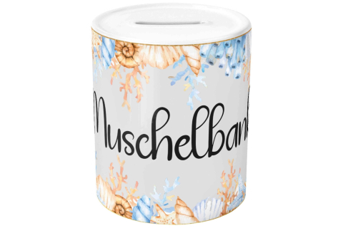 Spardose - Muschelbank