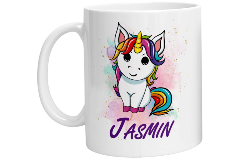 Tasse - Namenstasse Einhorn (Personalisiert)