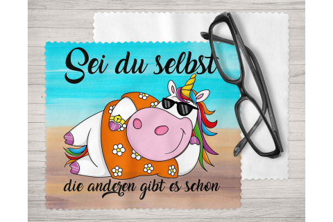 Brillenputztuch - Objektivtuch Sei du selbst die anderen gibt es schon