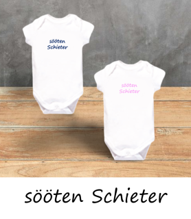 Babybody "sööten Schieter"