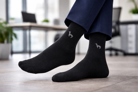 Business Socken schwarz