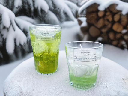 Caipirinha Dessetkerze