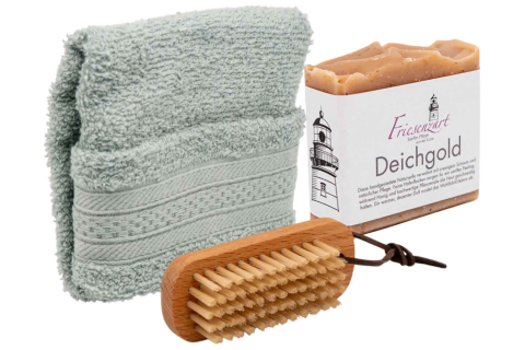Pflege-Set „Deichgold“ – Wärmende Pflege & natürliche Geborgenheit