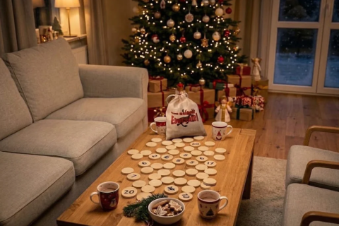 Das Stuhrer Eselspiel XXL in der Weihnachtsedition