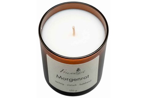 Duftkerze Morgenrot spritzig · zitrisch · belebend