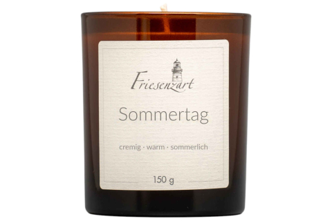 Duftkerze Sommertag cremig · warm · sommerlich