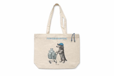 Toller Shopper mit Dackel 