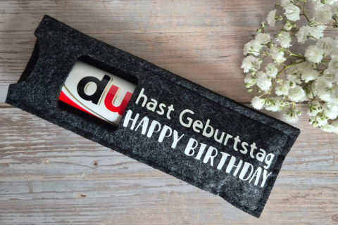 DU Geschenkverpackung Filztasche