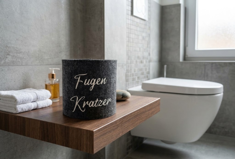 Toilettenpapier Banderole aus Filz perfektes kleines Geschenk für alle mit Humor! 