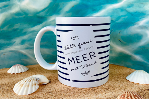 Tasse - Portion Meer
