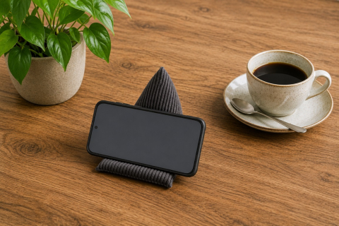 Handy-Sitzsack/Smartphone-Kissen