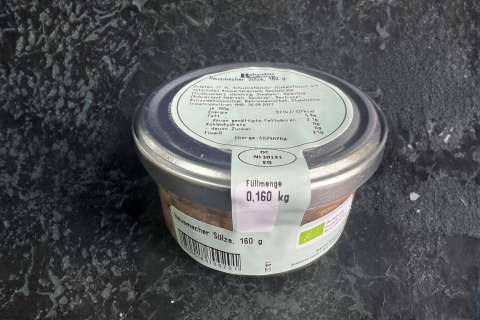 Hausmacher Sülze 160g im Glas