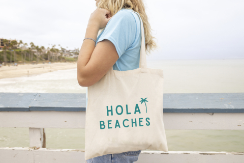 Jutebeutel "Hola Beaches"