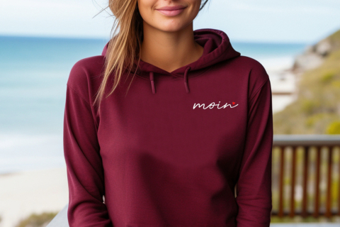 Hoodie "Moin"