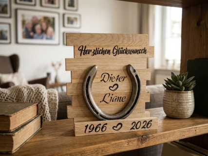 Hufeisen ~ Die etwas andere Glückwunschkarte