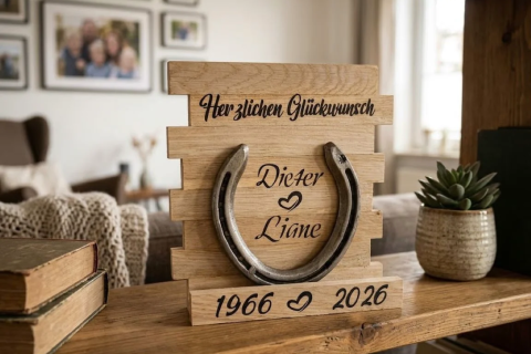 Hufeisen ~ Die etwas andere Glückwunschkarte