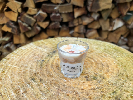Latte Macchiato Dessertkerze-Mini