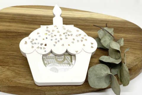 Cupkake für Geldgeschenke