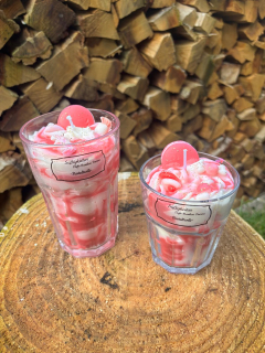 Süßigkeiten Dessertkerze