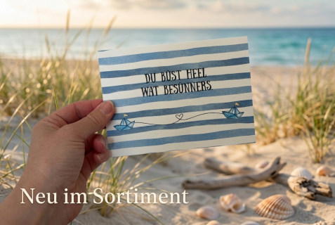 Postkarte „Heel wat Besünners“
