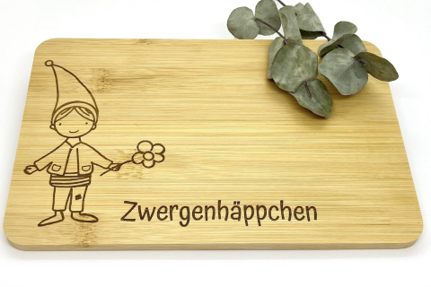Frühstücksbrettchen Zwergenhäppchen