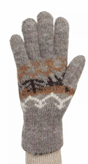 Wendehandschuhe NATURA aus 100% Alpaka