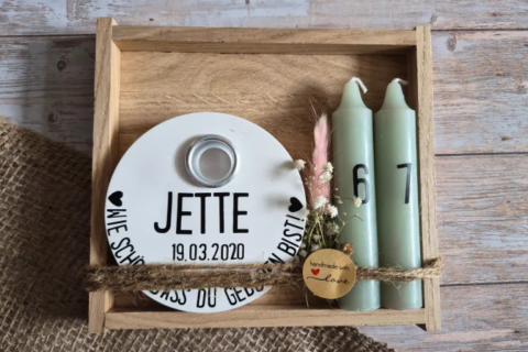 Geburtstagsteller aus Raysin