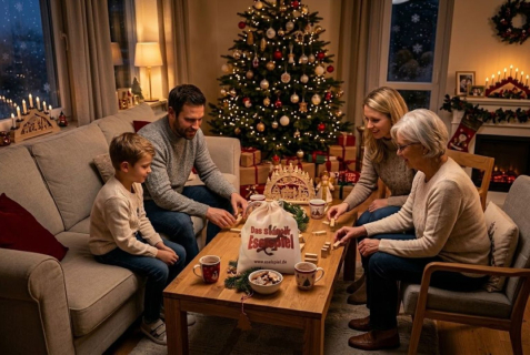 Das Stuhrer Eselspiel XXL in der Weihnachtsedition