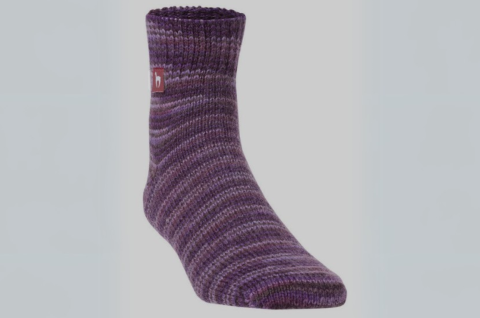Freizeitsocken violett