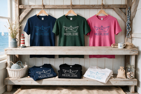 T-Shirt MEERLIEBE – 6 Farbvarianten