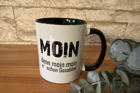Tasse "MOIN" in verschiedenen Ausführungen