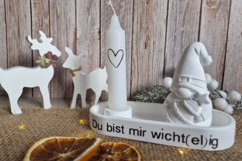 Kerzenschale - Wichtelig - 