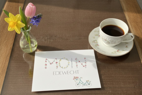 Postkarte: Moin Edewcht