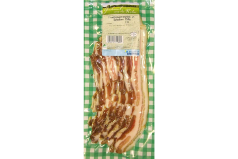 Bio Frühstücksspeck, geräuchert 150 g geschnitten