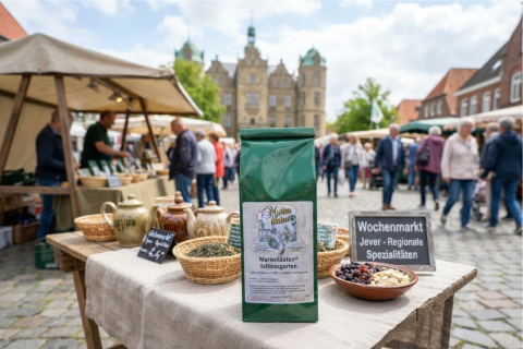 Früchtetee „Marienläuten Schlossgarten“