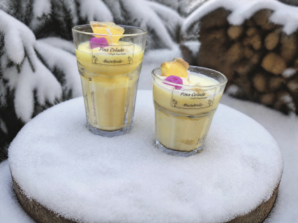Pina Colada Dessert-Kerze