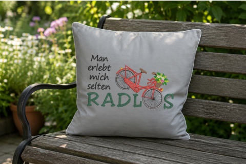 Outdoor-Kissen Radlos