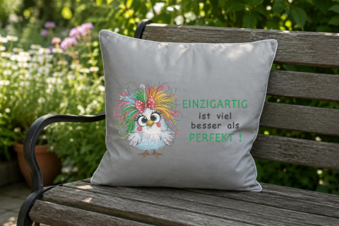 Outdoor-Kissen Vogel einzigartig