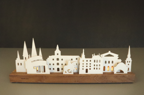 Panorama-Teelicht Oldenburg