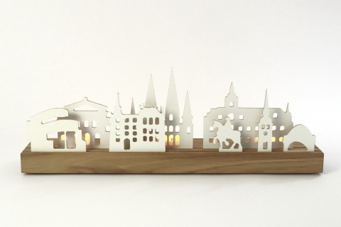 Panorama-Teelicht Oldenburg