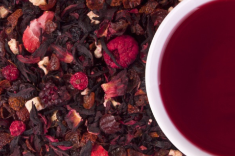 Früchtetee Waldbeeren-Cocktail