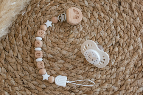Schnullerkette "BABY"