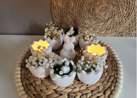 Frühlingsteller Eierkranz