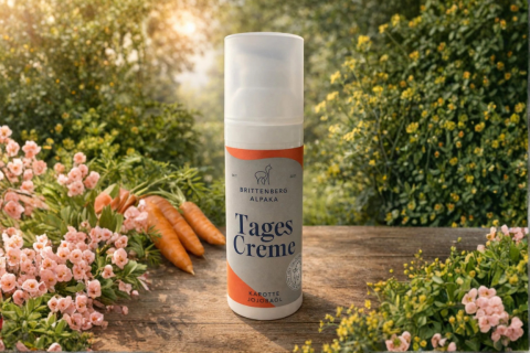 Alpaka Tagescreme-mit Keratin aus Alpakawolle